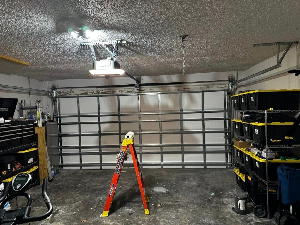 residential garage door installation from tradewind doors
